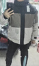 安初夏短款白鴨絨羽絨服男士冬季面包服新款潮牌加厚帥氣衣服男裝外套潮 棕色特價(jià)清倉(cāng) XL 建議105-125斤 曬單實(shí)拍圖