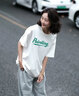 GENIOLAMODE短袖男純棉t恤夏季衣服青少年情侶裝時尚潮流ins寬松半袖 白色(油畫菊) L /175 曬單實拍圖