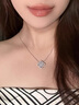 四葉草項(xiàng)鏈女925銀輕奢小眾滿鉆2025新款高級感鎖骨鏈生日禮物女 四葉草滿鉆項(xiàng)鏈【禮盒裝】 精美禮盒 曬單實(shí)拍圖