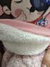 杭赫【2件裝】女童花邊加絨衛衣新款秋冬季保暖加厚一體童裝上衣兒童 粉色-T637 只有一件 130 建議身高120-130CM 曬單實(shí)拍圖