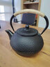 一朵福鐵壺煮茶器圍爐煮茶壺鑄鐵煮水泡茶燒水壺功夫茶具電陶爐煮茶器 鑄鐵茶壺 — 配茶漏+壺蓋叉 600ml 曬單實(shí)拍圖
