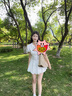 鉑吶苓草編包包女2024七夕潮時(shí)尚復古托特包草編包磁扣大容量單肩包 手工編織包包【米白】 曬單實(shí)拍圖