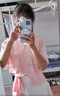 梓洛蘭ZiLuolan夏季學(xué)院風(fēng)甜美套裝裙女2025新款夏裝輕奢高定長(zhǎng)裙兩件套 粉上衣+5016白裙 L 曬單實(shí)拍圖