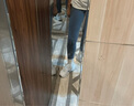 耐克（NIKE）DOWNSHIFTER 13女子公路專業(yè)跑步鞋秋季透氣緩震FD6476 100白/金屬銀/黑/帆白/隊紅 38.5 曬單實拍圖