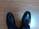 紅蜻蜓男鞋英倫牛皮西裝結婚鞋子男低幫辦公商務(wù)正裝皮鞋男 WJA430001 曬單實(shí)拍圖