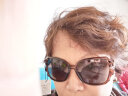 帕莎（prsr）太阳镜女复古墨镜偏光遮阳开车眼镜可配近视镜片T60017 茶色T095-p45（高清偏光） 实拍图