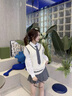 蔓爾依連衣裙女春季2025新款韓版減齡學院風jk制服氣質(zhì)顯瘦百褶裙子套裝 馬甲+襯衫+百褶裙 S 曬單實拍圖