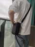 七匹狼斜挎包男士单肩包2024新款包包帆布小背包休闲商务男手机包 款式一CD121611-1 晒单实拍图