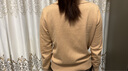歐莎（OSA）減齡粉色Polo領(lǐng)針織衫毛衣女打底衫內(nèi)搭上衣2025秋新款百搭氣質(zhì) 深杏色 S 曬單實(shí)拍圖