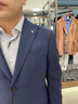 拉博夫抗皺免打理西裝套裝男 商務(wù)休閑男士職業(yè)正裝 中青年通勤辦公西服 沉穩深灰【細羊毛】 50/180/96A上衣+褲子 曬單實(shí)拍圖