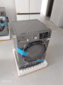 美的（Midea）洗烘套装10kg滚筒洗衣机全自动+热泵烘干机家用 智能家电 除菌除螨除潮 MG100V33WY+MH100VH03Y 实拍图