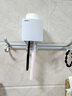 優(yōu)百客牙刷消毒烘干器單人電動(dòng)牙刷置物架紫外線(xiàn)殺菌免打孔壁掛式 單個(gè)帶杯-牙刷消毒器(白色) 可放2個(gè)牙刷 曬單實(shí)拍圖