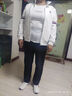 洛比獅高端運動(dòng)套裝女春秋季新款三件套棉質(zhì)開(kāi)衫休閑服套裝時(shí)尚衛衣女潮 212白色 女2XL(123斤-132斤) 曬單實(shí)拍圖