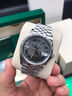 勞力士（ROLEX）手表日志型男女表同款自動(dòng)機械36mm送男女友愛(ài)人生日禮物 m126234-0045灰盤(pán)綠蘿36mm 曬單實(shí)拍圖