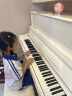 卡罗德（CAROD）【理查德签名款】智能钢琴专业练习考级演奏立式家用机械钢琴 123cm 88键 CJ3珍珠白 实拍图