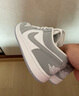 耐克NIKE男女休閑鞋喬丹AJ1小迪奧 JORDAN 1運動(dòng)鞋DC0774-105白灰40.5 曬單實(shí)拍圖