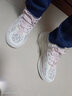 斯凱奇（SKECHERS）糕糕鞋女鞋秋季蕾絲厚底休閑鞋輕便軟底運動(dòng)鞋松糕鞋117520 曬單實(shí)拍圖