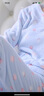 莫代爾睡衣女秋冬珊瑚絨冬季加厚加絨家居服法蘭絨春秋冬款可愛(ài)冬天套裝 藍色波點(diǎn) XL 105-120斤 曬單實(shí)拍圖