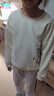 澄殼浩浩女童衛(wèi)衣長袖t恤秋裝12到15歲女大童衣服初中學(xué)生兒童上衣打底衫 右樂兔-右下米白 160 曬單實拍圖
