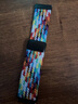 炫戴（XUANDAI）適用小米watch S4表帶編織磁吸S4sport手表表帶watchS3智能運動(dòng)color2透氣尼龍S1pro創(chuàng  )意配件帶 七彩虹 適用：小米手表表帶·全系列 曬單實(shí)拍圖