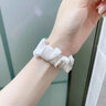 適用iwatchs9手表帶s10新款s10女生蘋果手表s7s6表帶s5磁吸s9皮質(zhì) 奶白色 適用iwatch 7/8/9【41mm】表帶 曬單實(shí)拍圖