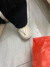 品牌斷碼女鞋踩屎感厚底老爹鞋女2025新款皮面防水運(yùn)動(dòng)鞋女士冬季百搭休閑鞋增高小白鞋防滑軟底跑步鞋秋冬雪地靴加絨加厚棉鞋 E68米色【加絨棉鞋款】 38 曬單實(shí)拍圖