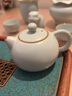 青澹汝窯茶壺茶具景德鎮(zhèn)全手工瓷器云爐壺 云爐壺 不開片汝窯 175ml 曬單實拍圖