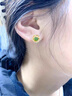 紅妝諾 送對象和田玉如意耳釘女銀新中式耳飾國風(fēng)耳環(huán)送女友七夕禮物女 【碧落如意】耳釘E3522 520禮物【禮盒包裝】 曬單實(shí)拍圖