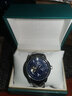 天王（TIAN WANG）男士手表皮帶鏤空機械表防水品牌國表情人節禮物送老公5963 藍盤(pán)藍帶5963 曬單實(shí)拍圖