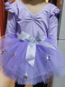 舞東方舞蹈服兒童女練功服秋冬長(cháng)袖女孩芭蕾舞裙跳舞衣女童中國舞形體服 淺紫色-長(cháng)袖（練功服+裙子） 105 (身高101-105厘米) 曬單實(shí)拍圖