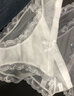 瑤瑤閨蜜大碼200斤胖MM 純棉襠抗菌內褲性感誘惑蕾絲少女無(wú)痕三角褲頭短褲3條裝 黑色+灰色+白色 L碼 推薦100-120斤 曬單實(shí)拍圖