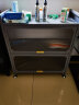 美厨（maxcook）厨房置物架 层架多层餐边收纳柜微波炉储物橱柜三层70cm MCZW6554 实拍图