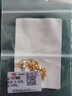 meluxe18K金項(xiàng)鏈/AU750 O字鎖骨鏈含延長(zhǎng)鏈閃O素金項(xiàng)鏈 七夕情人節(jié)禮物 【紅18K金】約0.5g±0.1g 曬單實(shí)拍圖