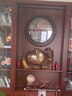 云儒唐樊玉雕掛件玄關(guān)畫(huà)新中式餐廳客廳沙發(fā)背景墻玉石裝飾畫(huà)實(shí)木掛畫(huà)壁畫(huà) 寶地生金(直徑90cm) 曬單實(shí)拍圖