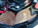 鴻仲石墨烯汽車(chē)加熱坐墊冬季USB電車(chē)座椅車(chē)載通用保暖電熱毛絨單片墊 石墨烯-咖單（USB供電）自動(dòng)啟停 曬單實(shí)拍圖