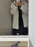 西域駱駝 VANCAMEL三合一沖鋒衣女男連帽外套加厚絨防風(fēng)保暖登山服可拆短外套滑雪服 KY09S暖白/珊瑚粉-女 XL 曬單實(shí)拍圖
