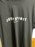 JEEP SPIRIT吉普短袖t恤男夏季新款上衣半袖打底衫體恤休閑T恤男裝圓領(lǐng)短t 9002款黑色 2XL 曬單實(shí)拍圖