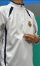 爵城系（Juechengxi）足球服外套長袖套裝男秋冬款皇馬歐冠尤文曼聯(lián)訓(xùn)練服出場服定制 2206#皇馬白色 2XL【175-180cm】[130-150斤】 曬單實拍圖