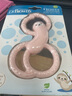 布朗博士  嬰兒牙膠 邦尼兔動物牙膠  趣味牙膠  全硅膠 咬咬樂 磨牙膠 粉色樹獺 曬單實拍圖