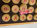 御圣象棋實(shí)木黃楊木中國(guó)象棋比賽用棋配書象棋棋盤籍高檔禮物送長(zhǎng)輩 5分黃楊木象棋+折疊棋盤 曬單實(shí)拍圖