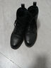 蜘蛛王女鞋2025秋冬季新款頭層羊皮真皮短靴氣質(zhì)時(shí)裝女士百搭靴子87067 黑色(羊皮絨里) 37 (235mm) 曬單實(shí)拍圖