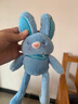 藍蜂趣味創(chuàng  )意多巴胺抽拉兔子拉耳朵迷你布娃娃布偶拉耳兔毛絨玩具公仔 抽拉兔-藍色 單個(gè) 曬單實(shí)拍圖