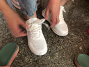 361°運動(dòng)鞋女生網(wǎng)面透氣情侶休閑鞋軟底上班通勤鞋情侶運動(dòng)鞋 光子灰/朦朧灰 36 曬單實(shí)拍圖