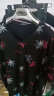 圣彼威朗 加肥加大码短袖t恤男胖子肥佬体恤潮牌胖人衣服大码半截袖打底衫 DX085黑色 3XL(190-210斤) 实拍图