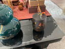茗客 茶葉罐紫砂茶葉罐便攜式茶罐小號(hào)迷你隨身旅行密封罐防潮存儲(chǔ)罐 春 小號(hào)紫砂罐 曬單實(shí)拍圖