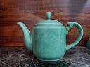 涵青堂 創(chuàng  )意家用龍泉陶瓷大茶壺 青瓷茶具套裝泡茶壺單壺涼水壺 800ml 梅子青一壺六杯 曬單實(shí)拍圖