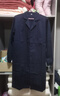 裝耐全棉藍大褂防塵服工作服防酸堿防靜電工裝實(shí)驗服長(cháng)袖款純棉罩衣男 純棉藏藍色大褂 L 曬單實(shí)拍圖