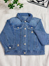 LUSON陳大豬 女童牛仔外套秋2025新款韓版翻領(lǐng)洋氣兒童外套休閑上衣 曬單實(shí)拍圖