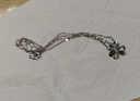 六福珠寶鉑950三葉草鉑金項鏈車(chē)花愛(ài)心套鏈 計價(jià) G07TBPN0027 2.30克(含工費258元) 曬單實(shí)拍圖