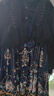 【定制】洛麗塔原創(chuàng)lolita 神救贖OP裙型 復(fù)古哥特風(fēng)暗蘿莉塔LO黑系ita小裙子 頸飾+手套+連衣裙+裙罩 S 曬單實(shí)拍圖